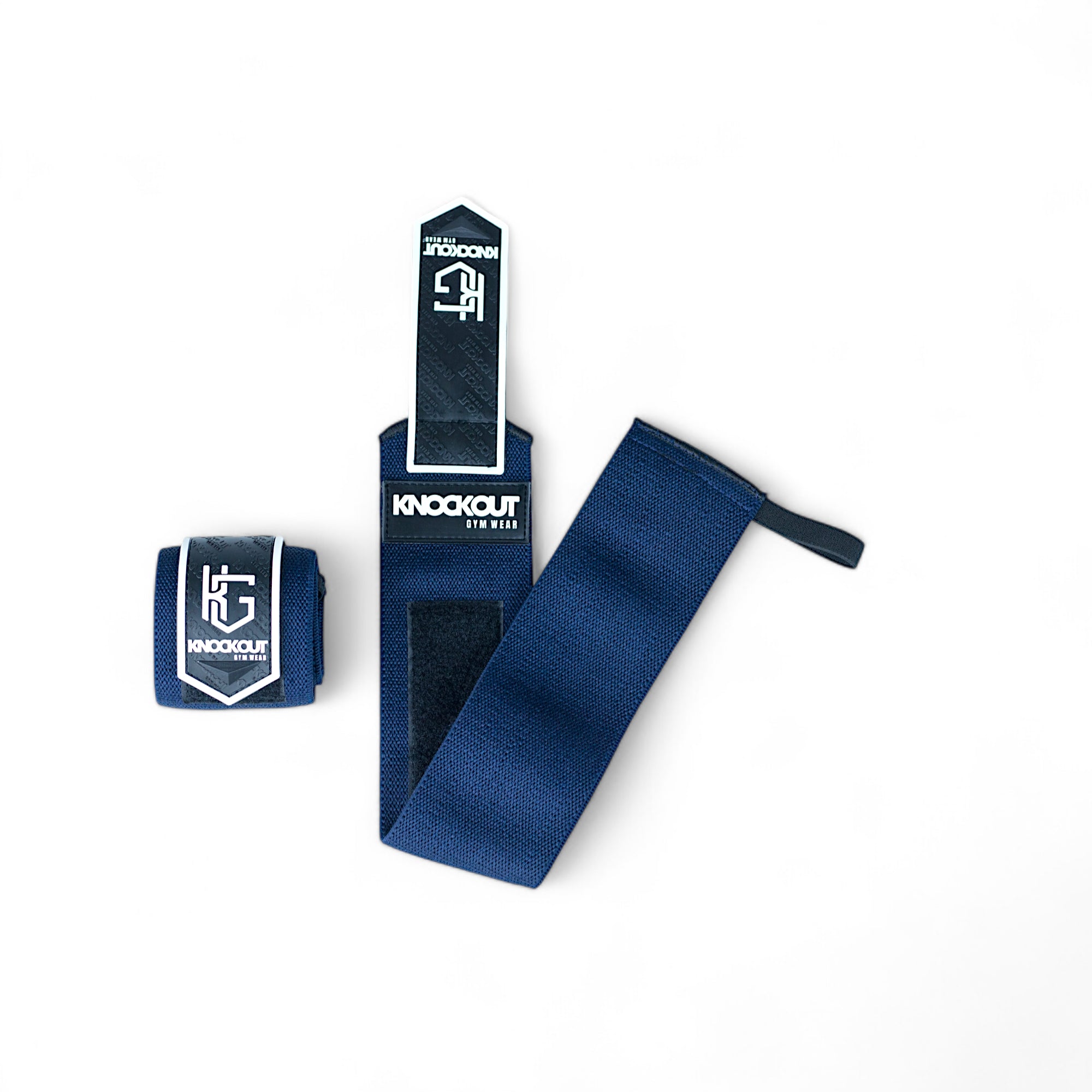 Knockout 20 - In Wrist Wrap - Blue - Knockoutgymwear