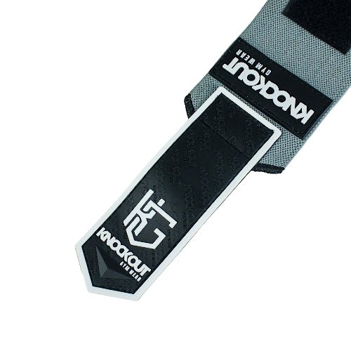 Knockout 20 - In Wrist Wrap - Gray - Knockoutgymwear