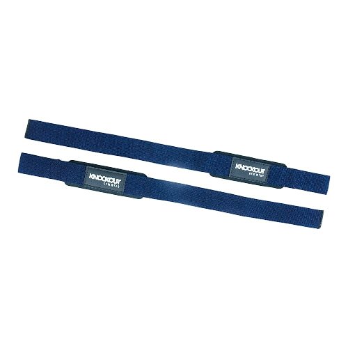 Knockout Blue Lifting Straps - Knockoutgymwear