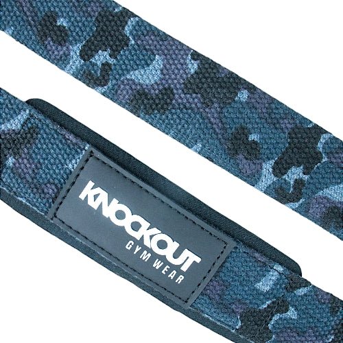 Knockout Camo Lifting Straps - Knockoutgymwear