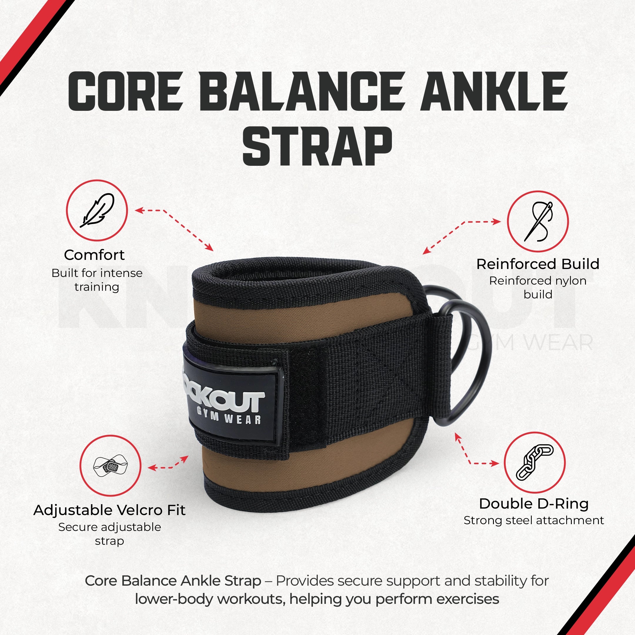 Knockout Ankle Strap
