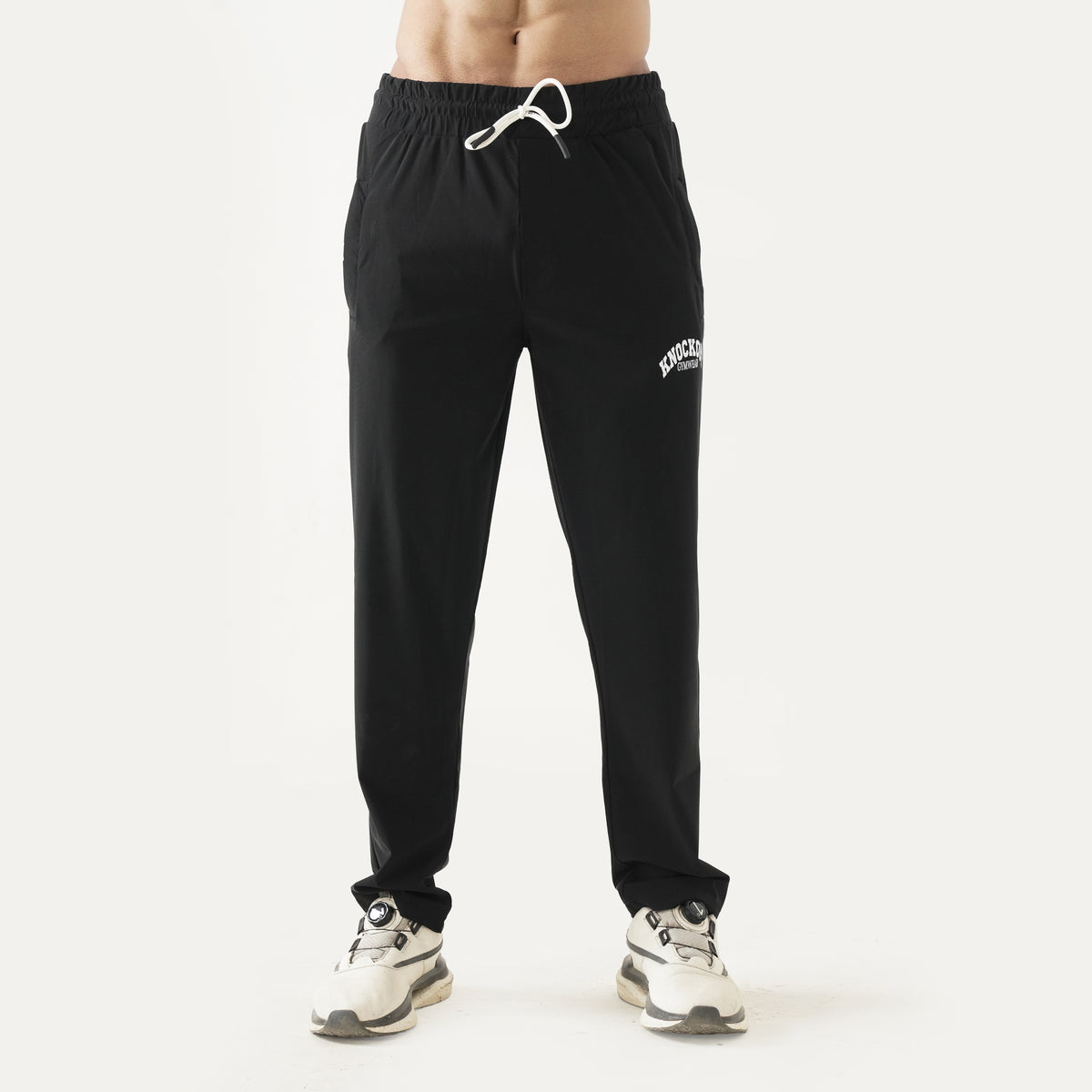 Knockout Textured Trouser – Black