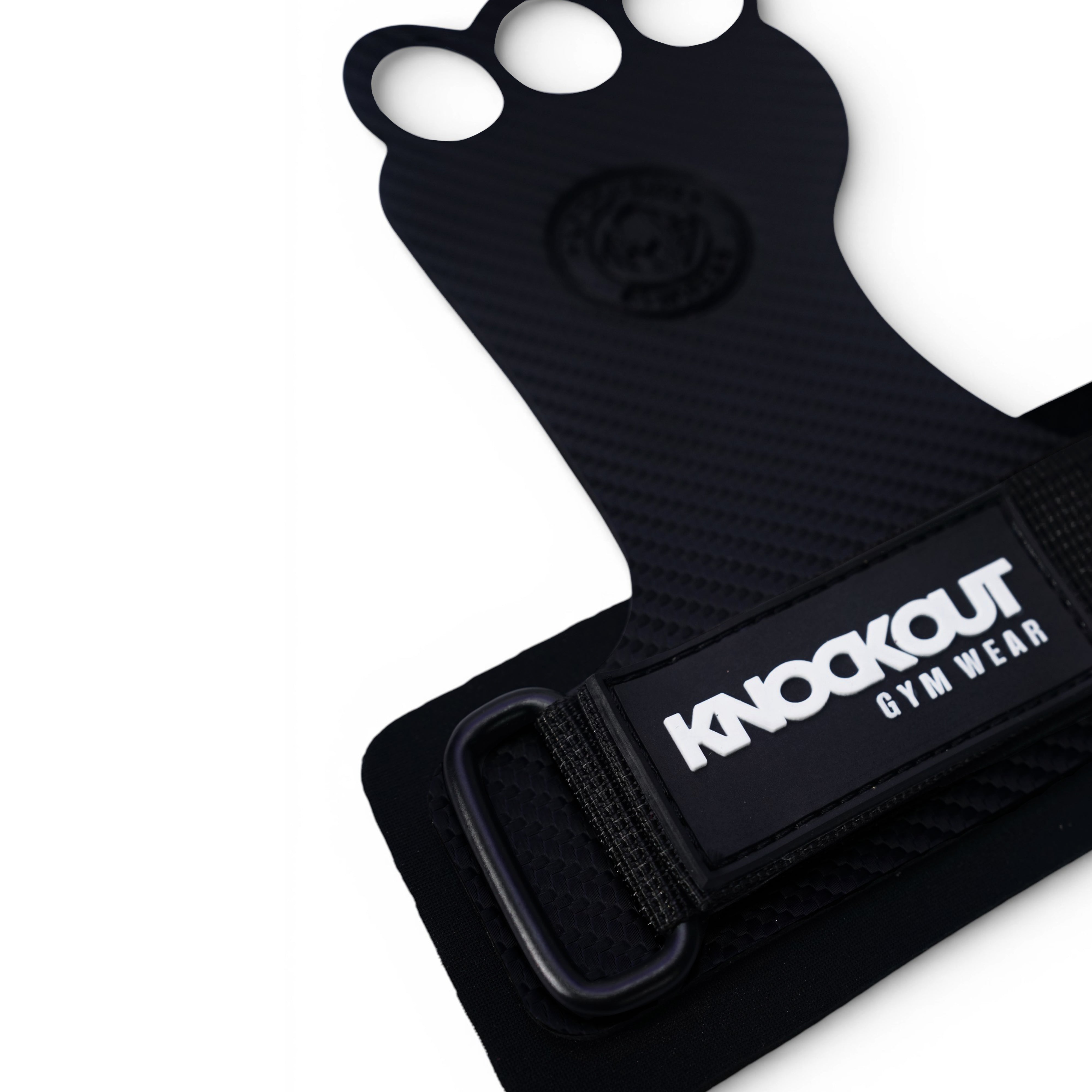 Knockout 3-Hole Carbon Fiber Training Grips
