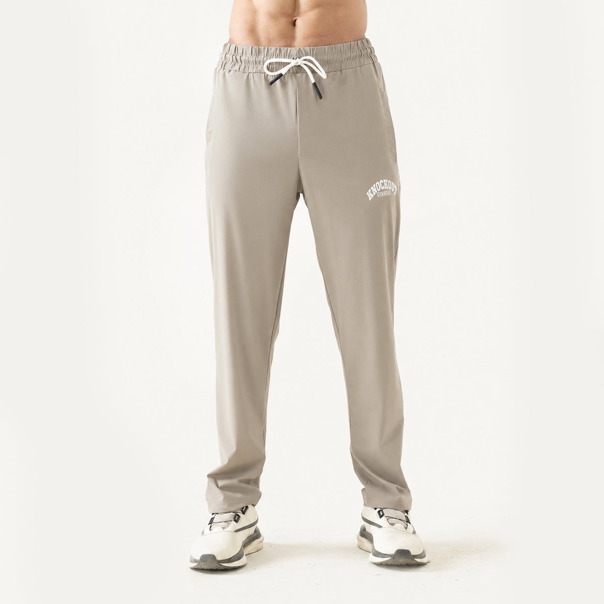 Knockout Textured Trouser – Off-white
