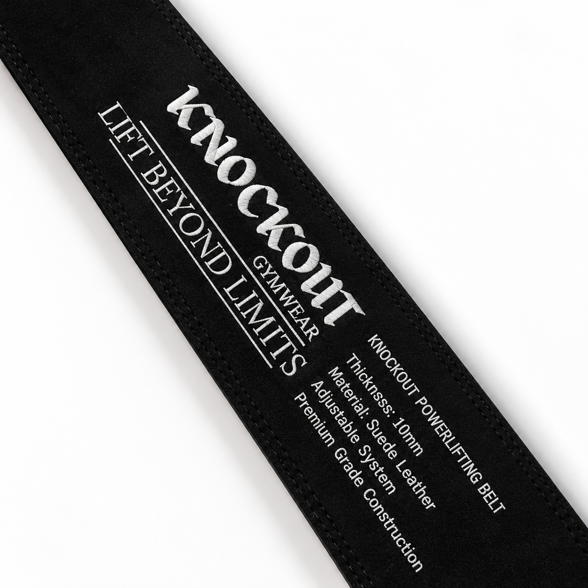 Knockout Goldstrike weightlifting Belt- 10mm