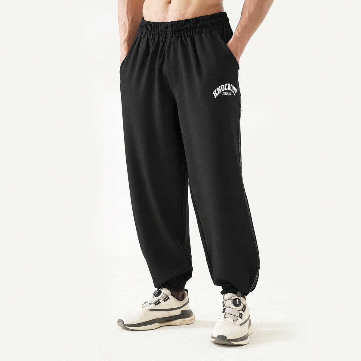 Knockout Baggy Trouser – Black