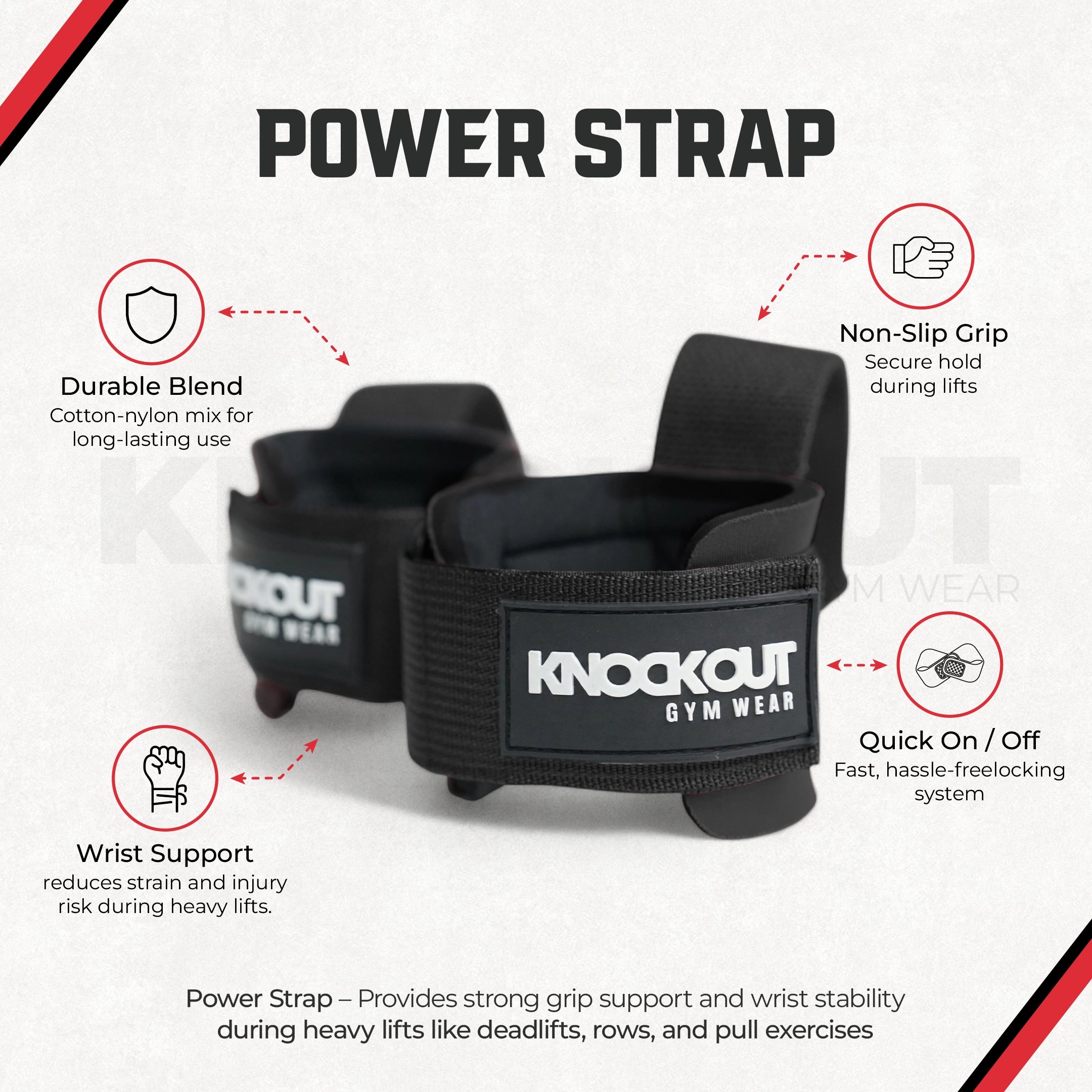 Knockout Power Strap