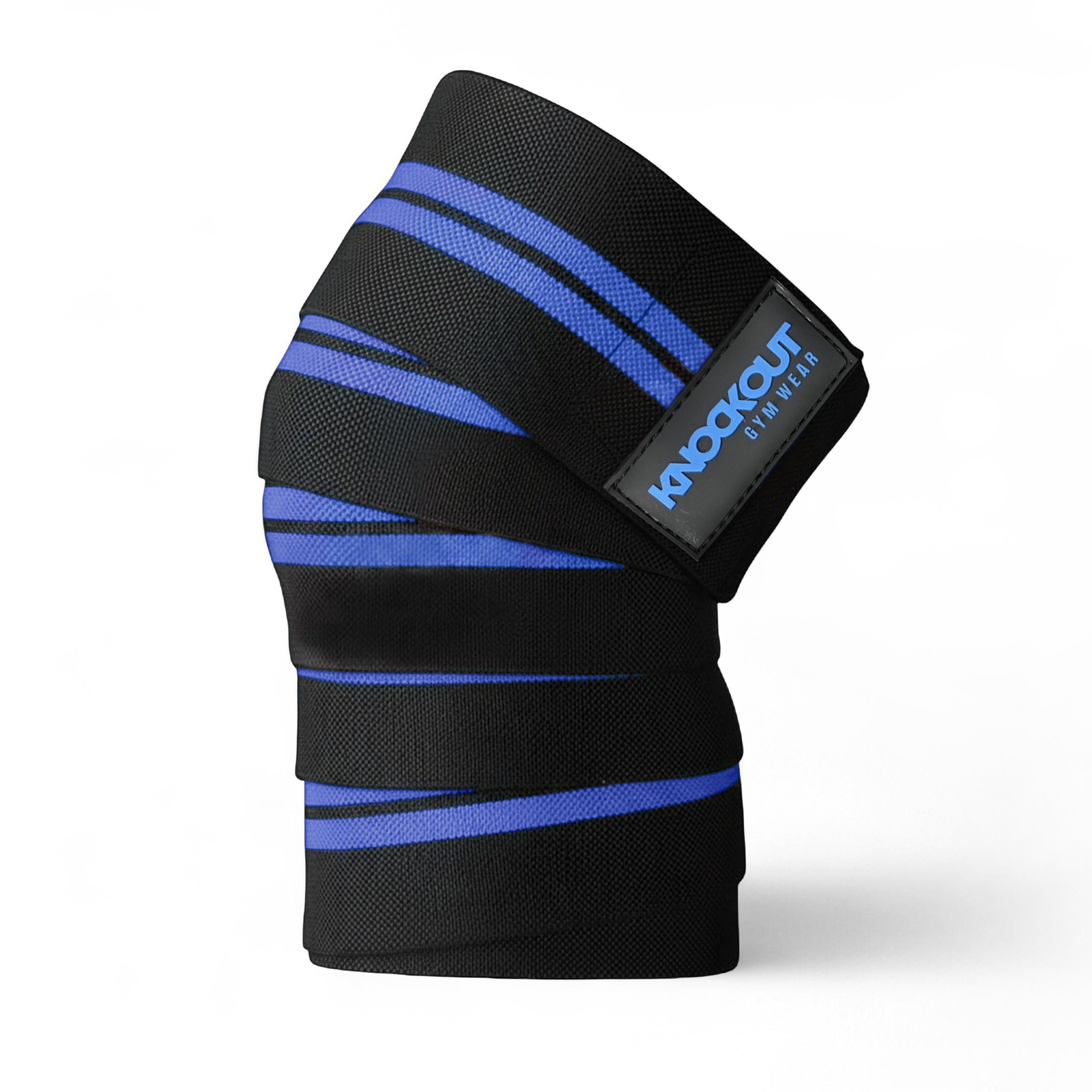Knockout 78In Knee Wraps - Blue