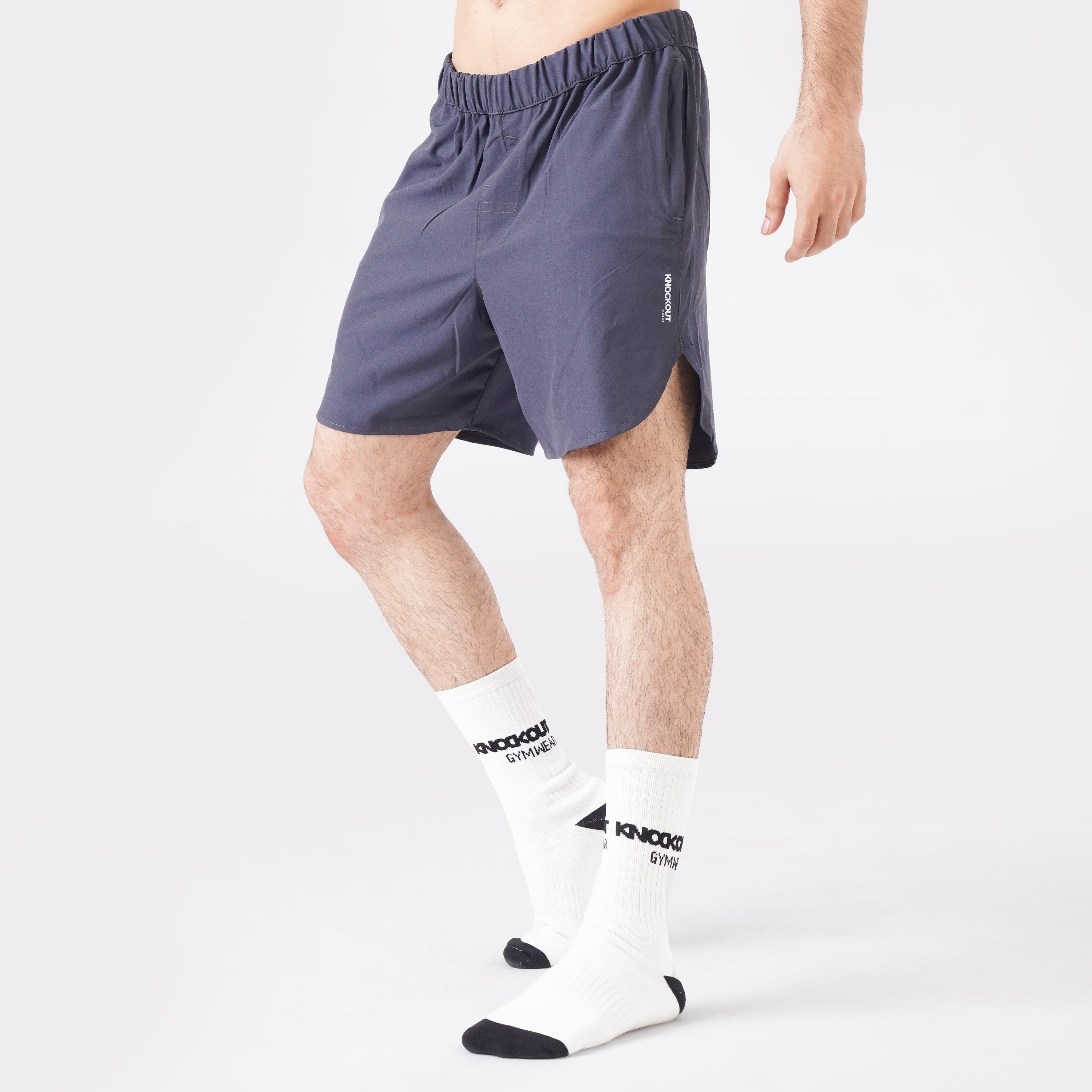 Men's Gray Training Shorts