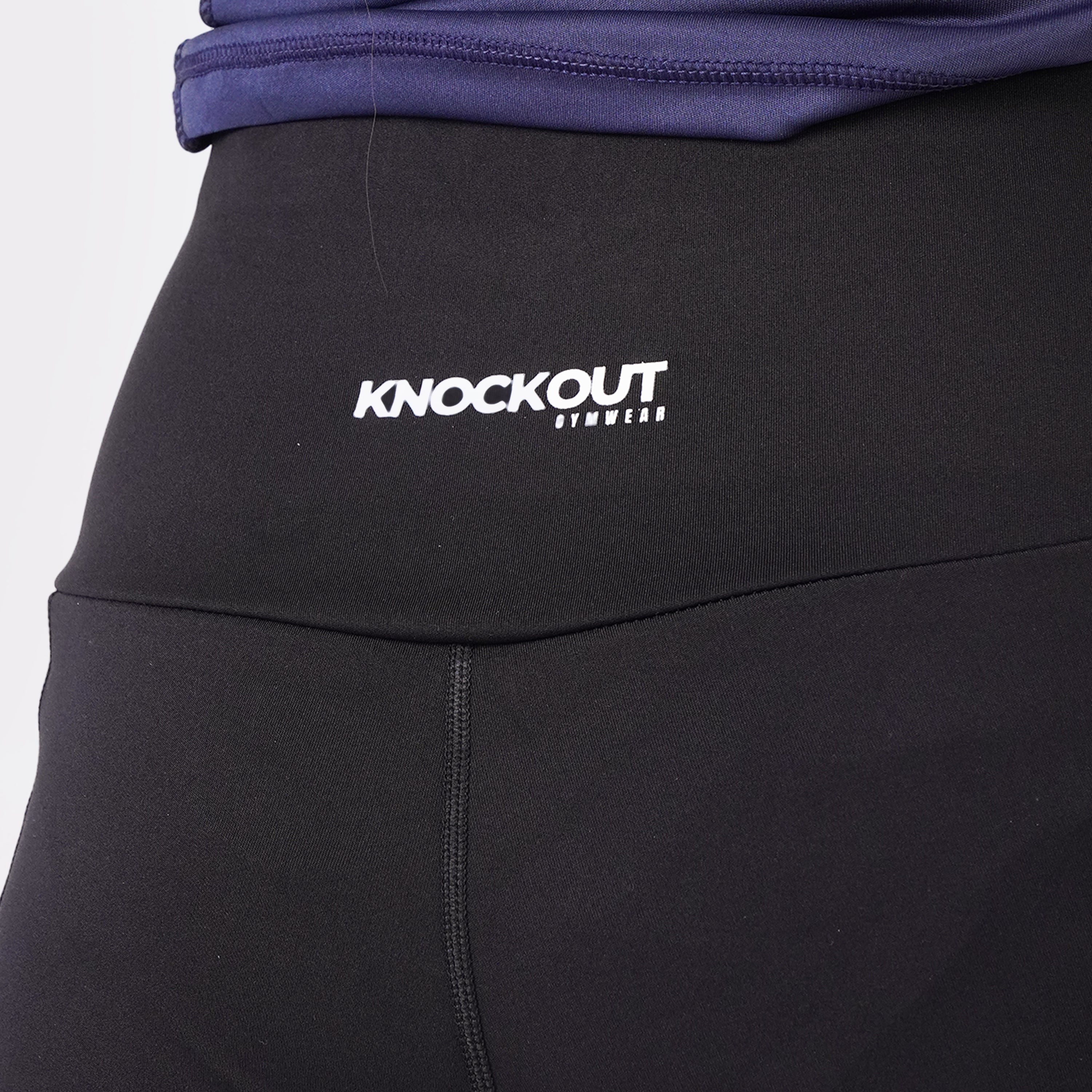 Knockout Black FlexFit Active Leggings