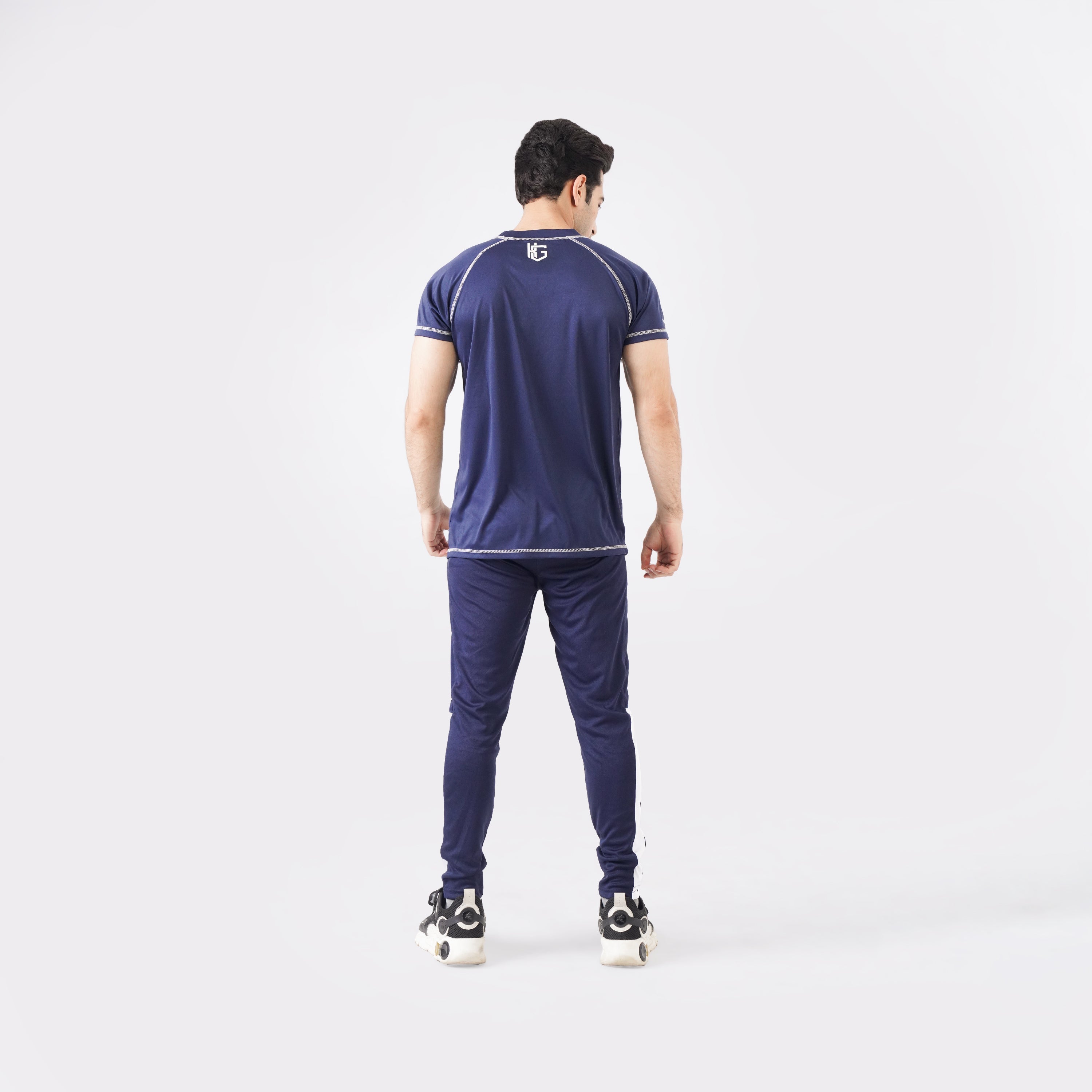 Knockout Compression T-Shirt - Navy Blue