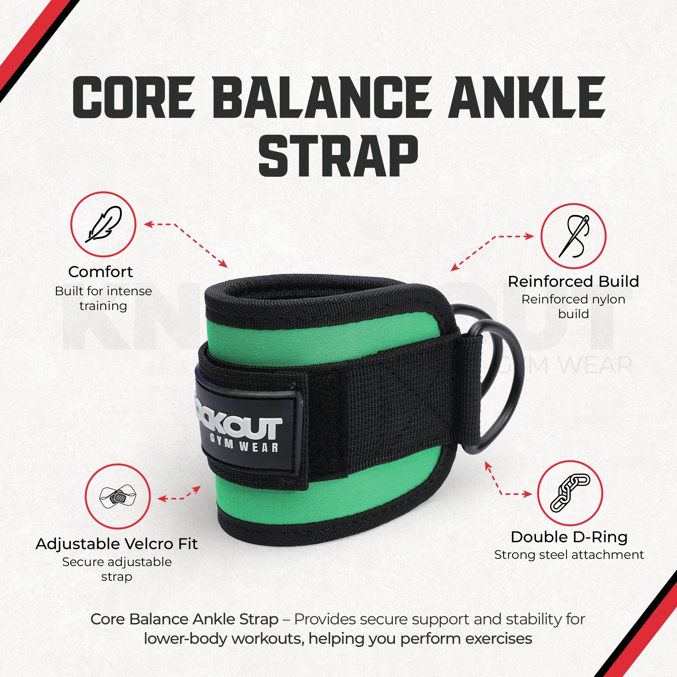 Knockout Ankle Strap