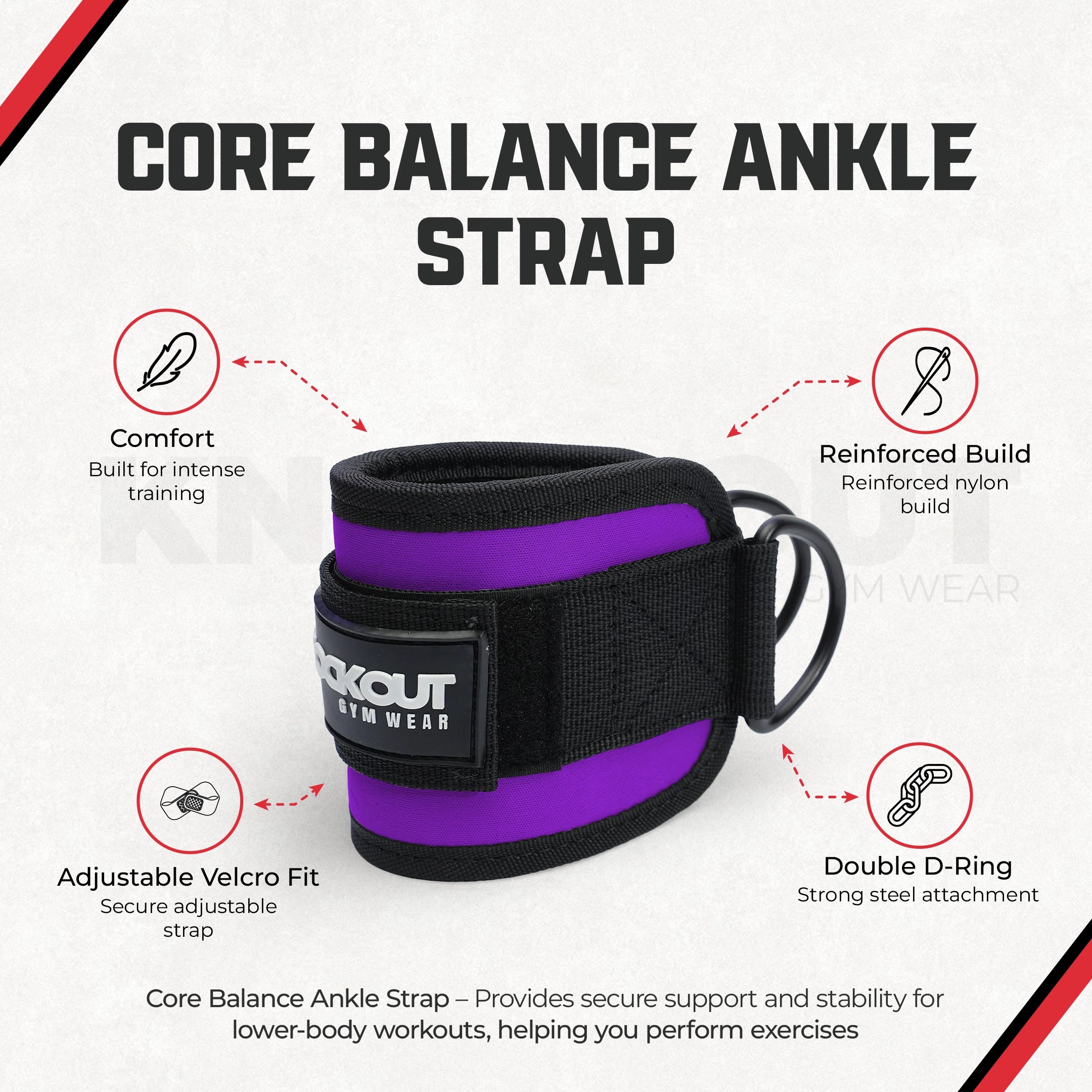Knockout Ankle Strap