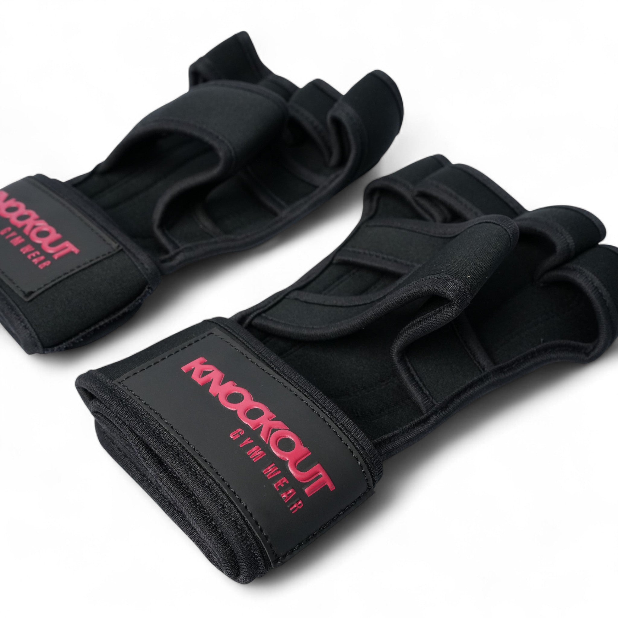 Knockout Black GripFlex Fitness Gloves