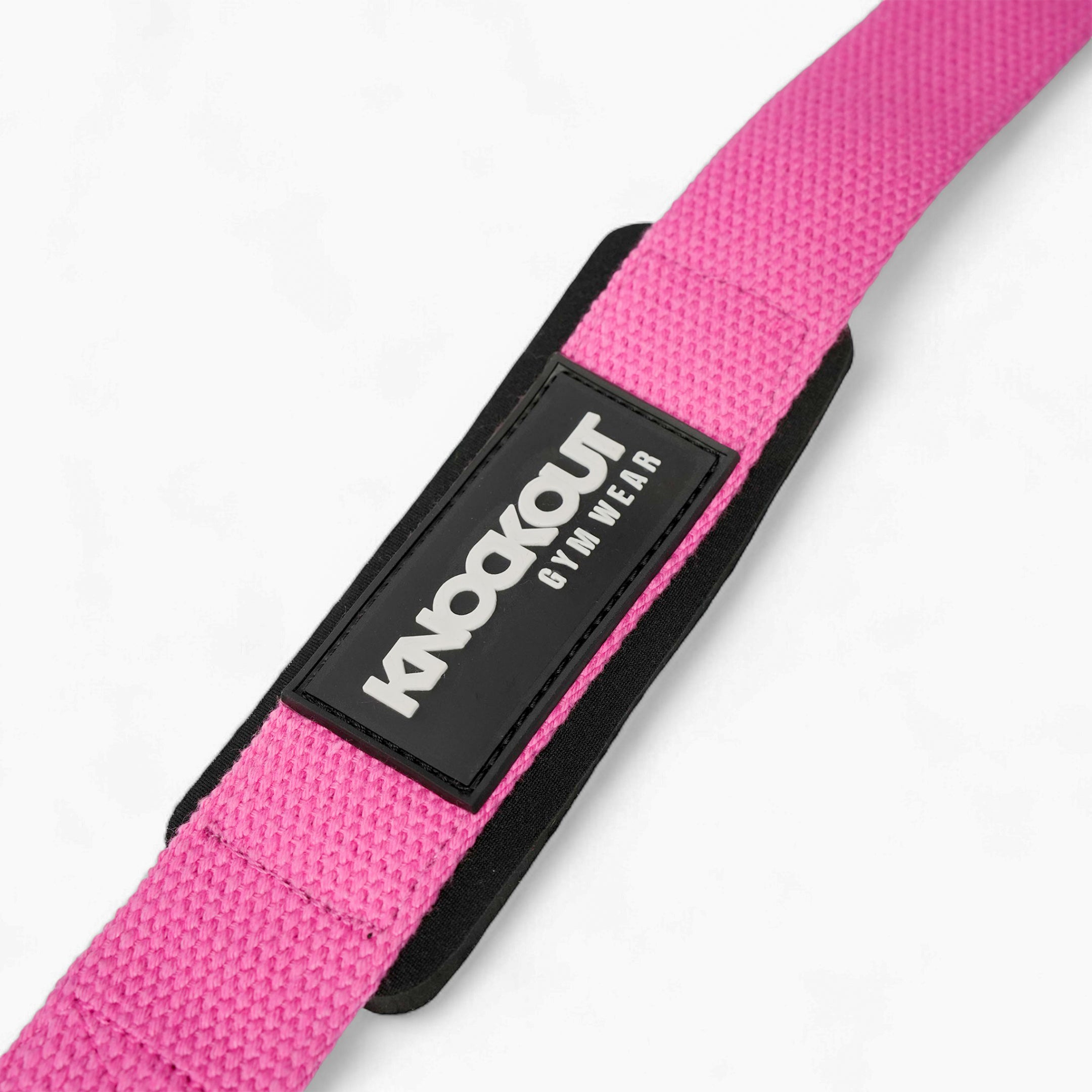 Knockout Pink Lifting Straps