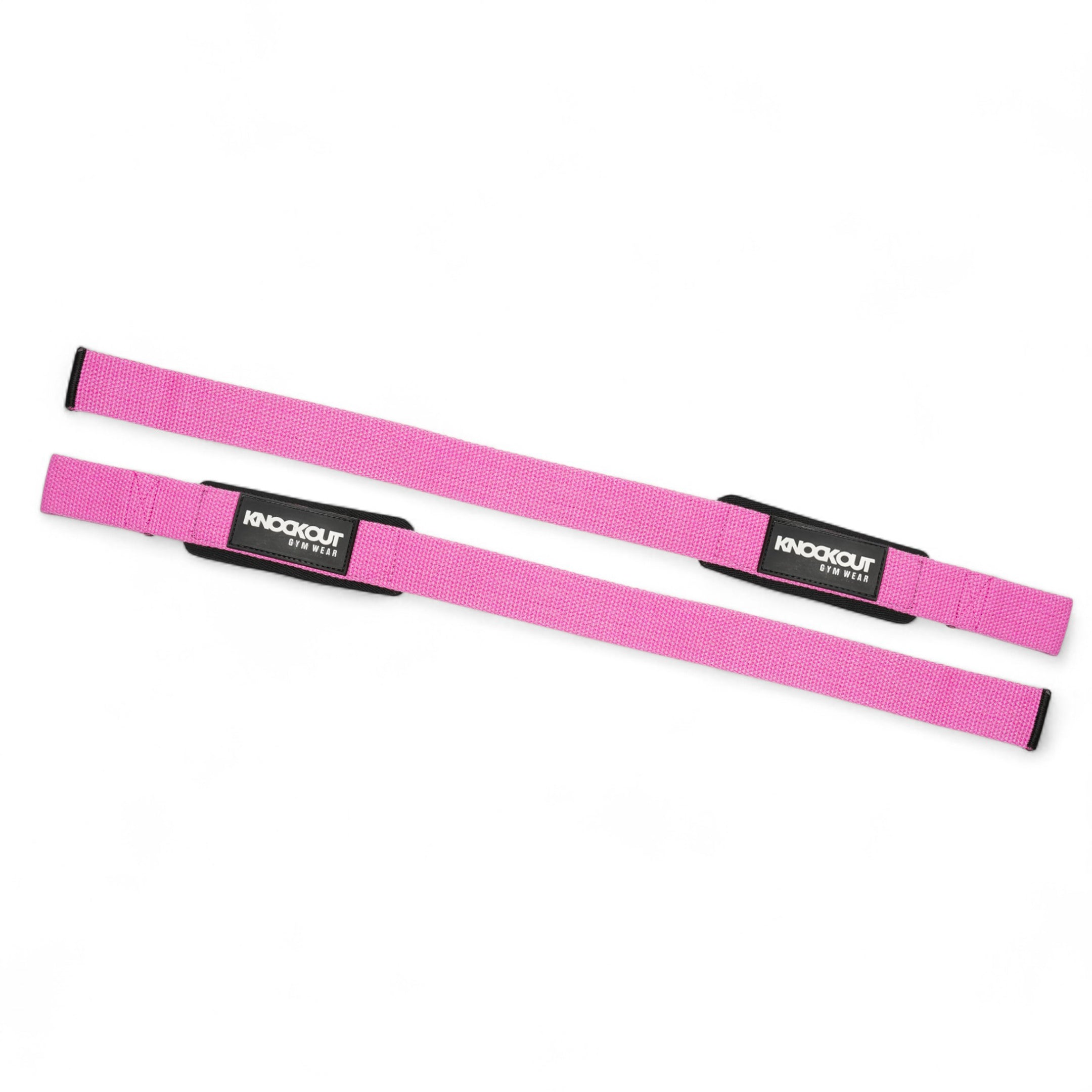 Knockout Pink Lifting Straps