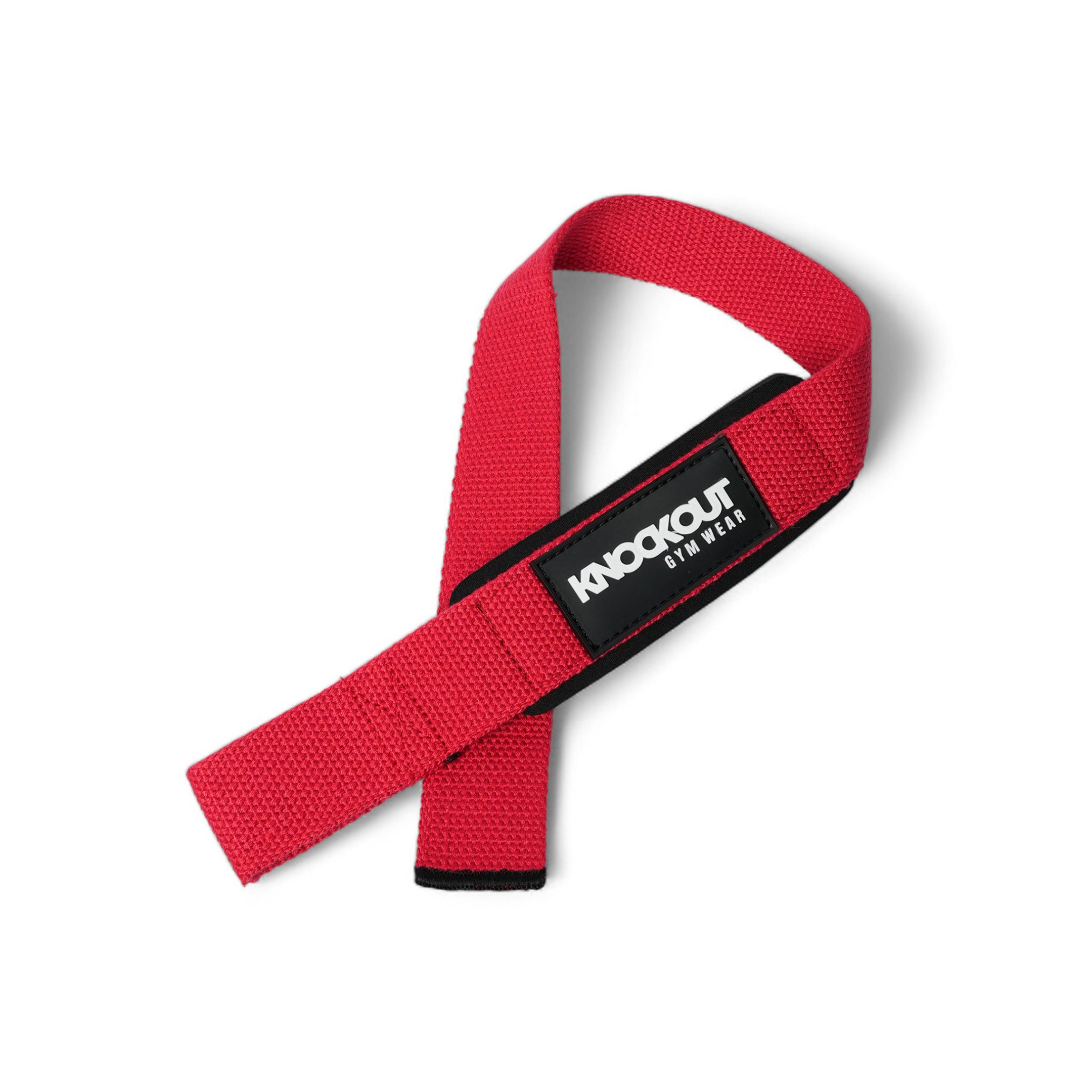 Knockout Red Lifting Straps