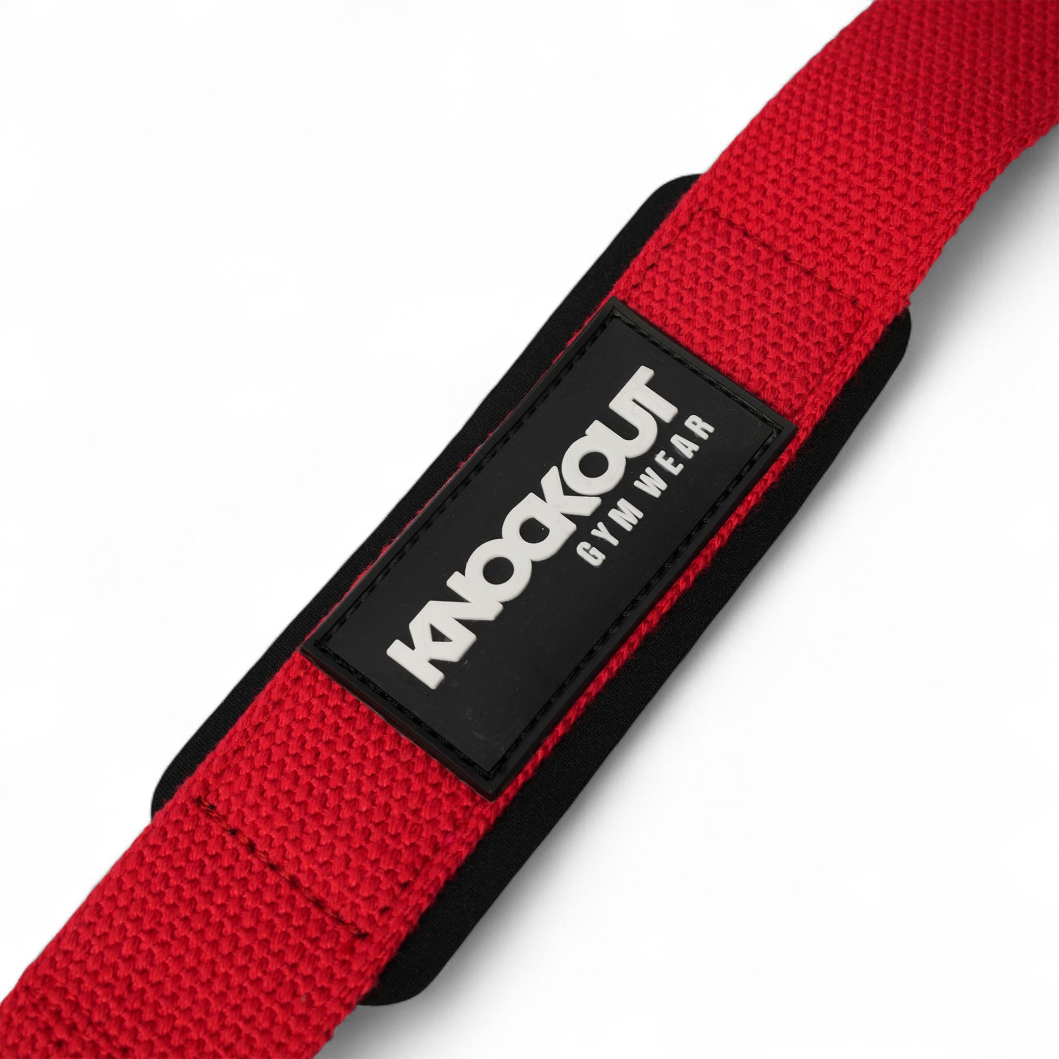Knockout Red Lifting Straps