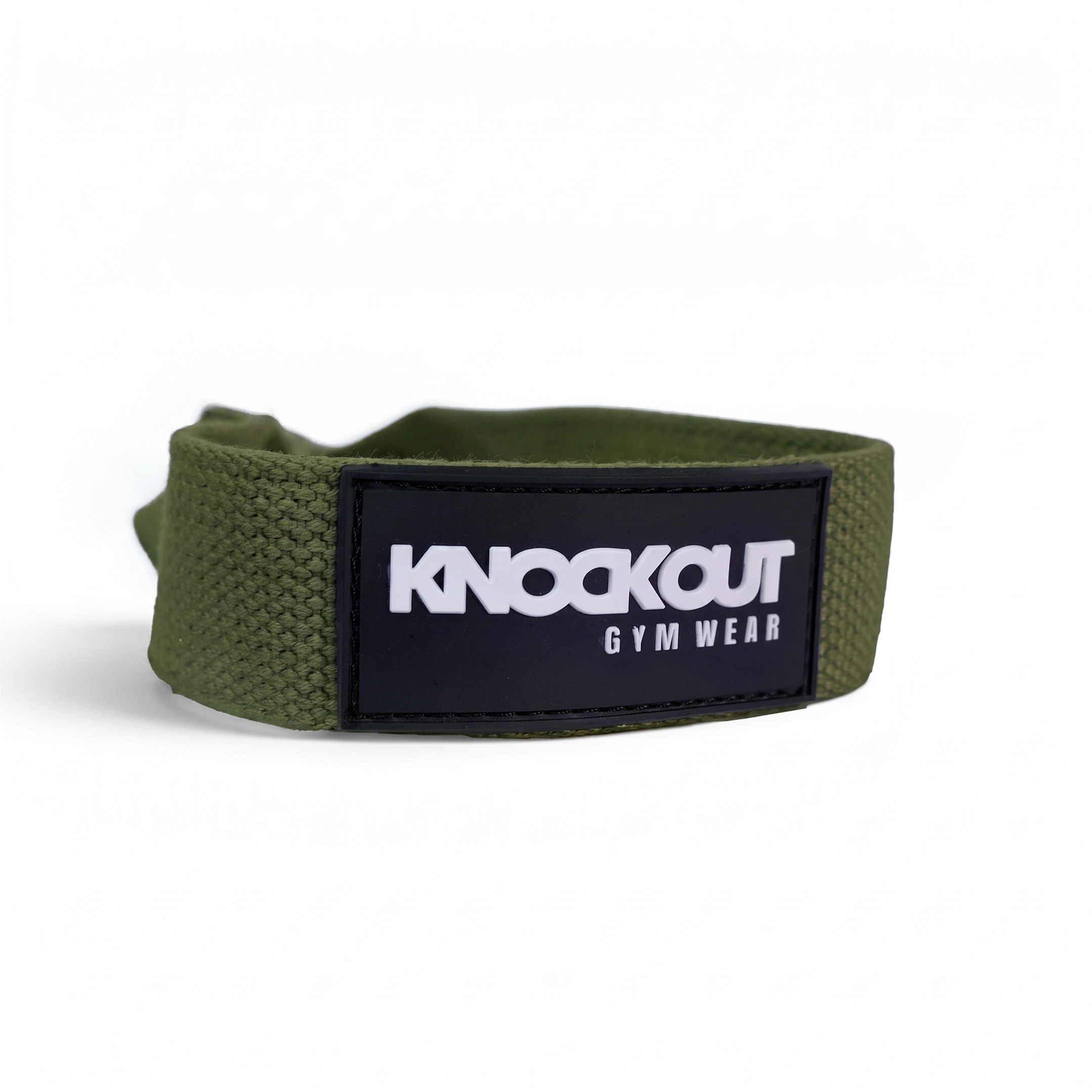 knockout-green-olympic-weight-lifting-straps