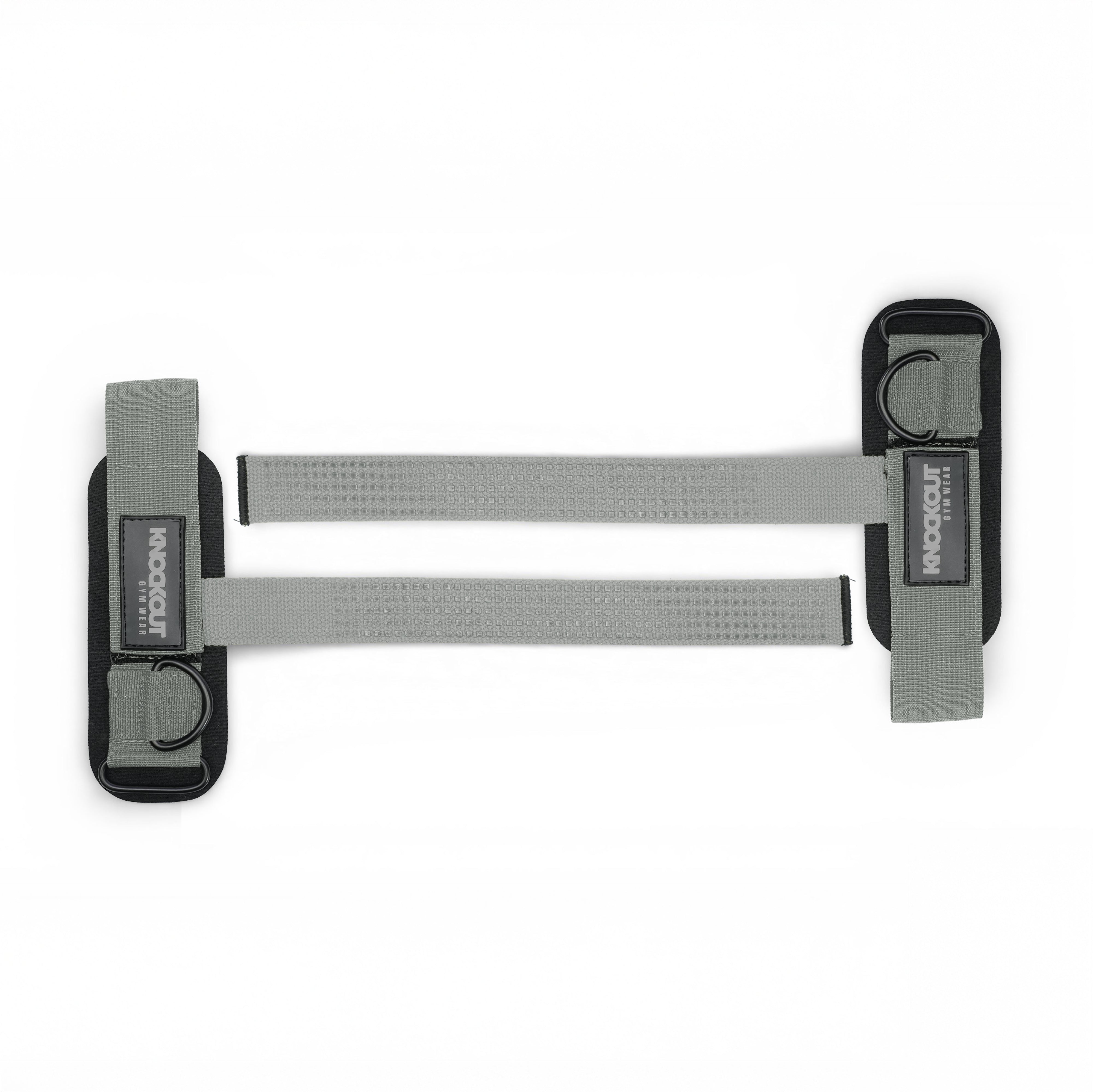 Knockout PowerLock Lifting Straps - Gray