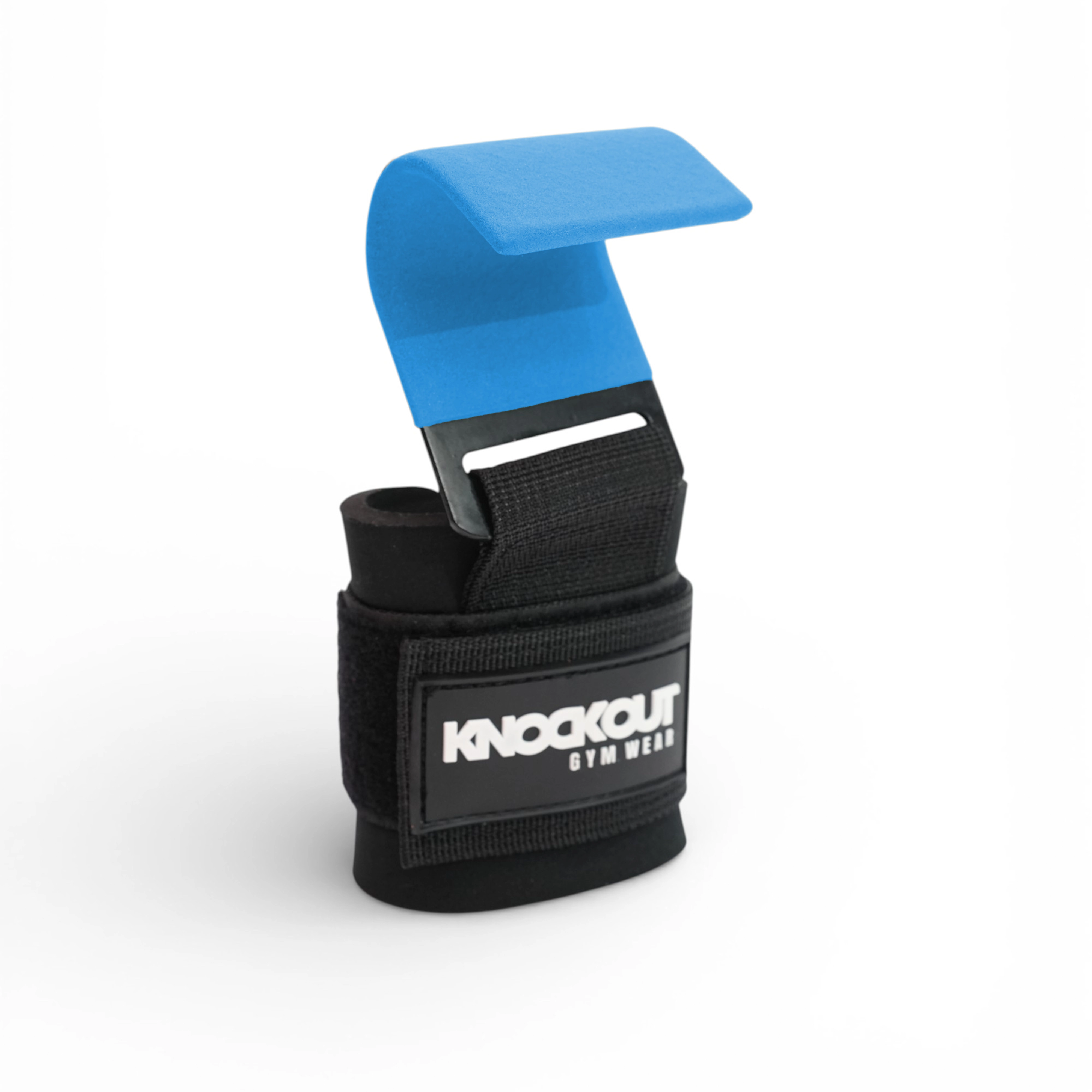 Weight Lifting Hook Straps blue
