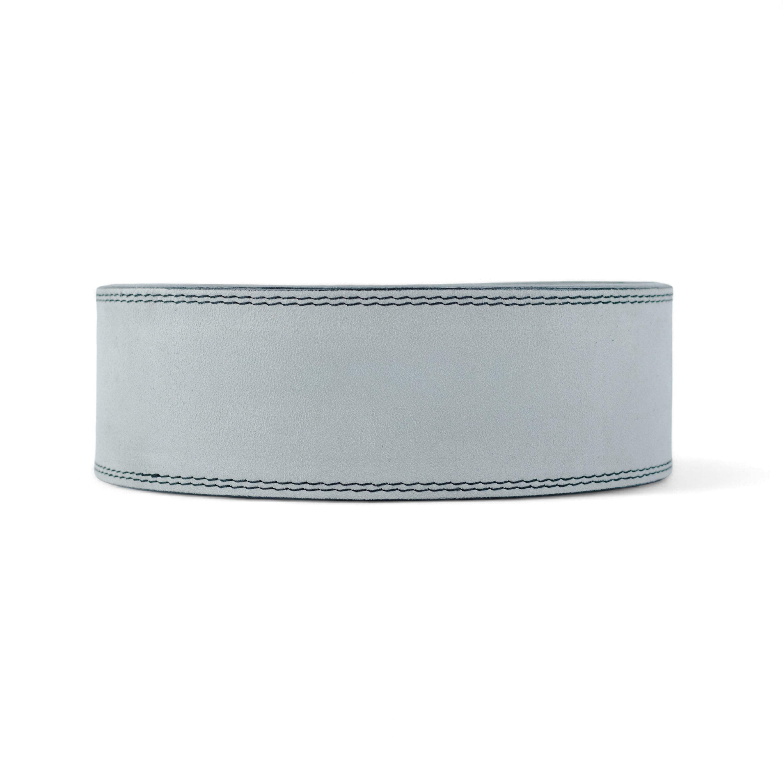 Customizable Knockout Gray Lever Weightlifting Belt - 10mm