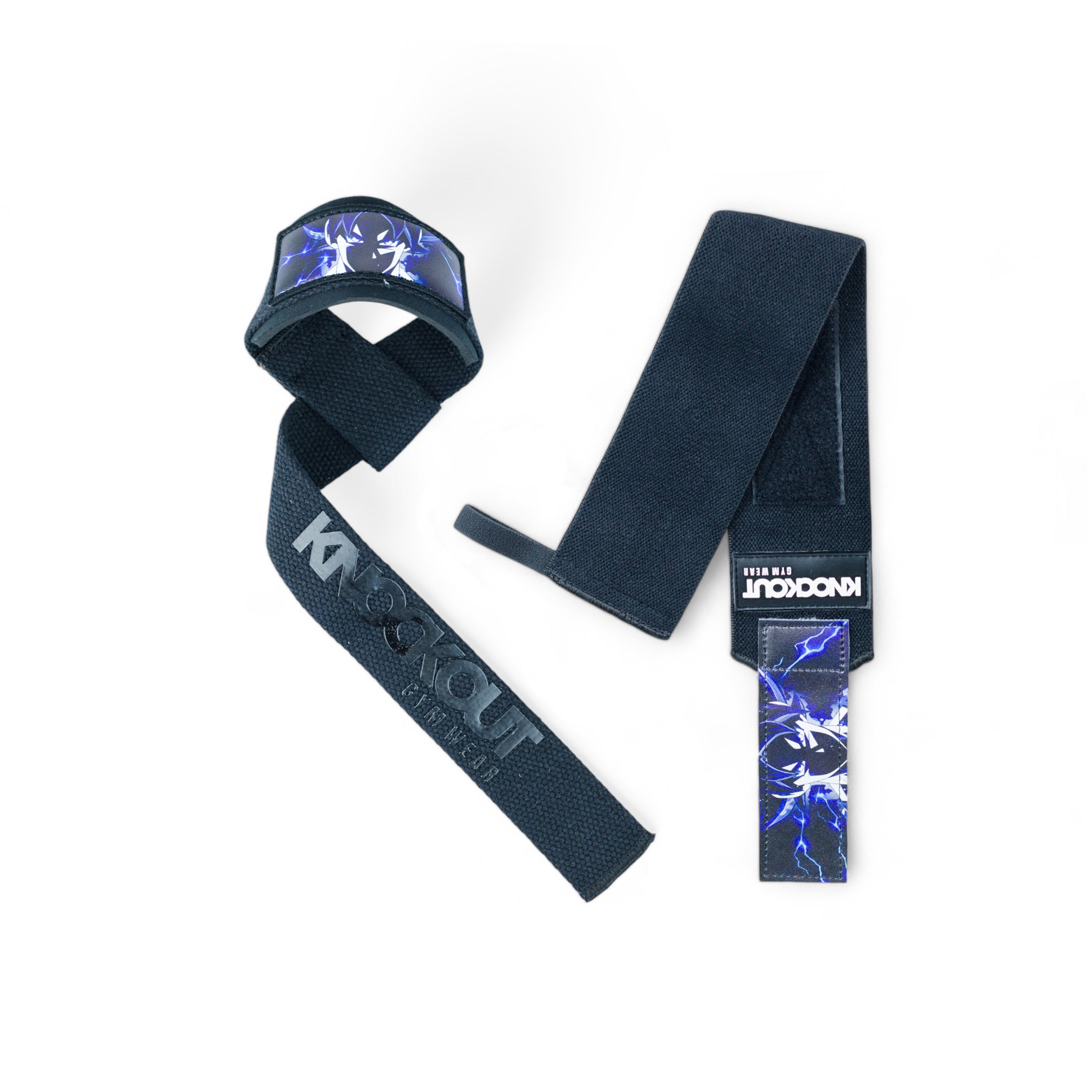 Knockout Bundle 2 in 1 Lifting Strap and wrist wrap