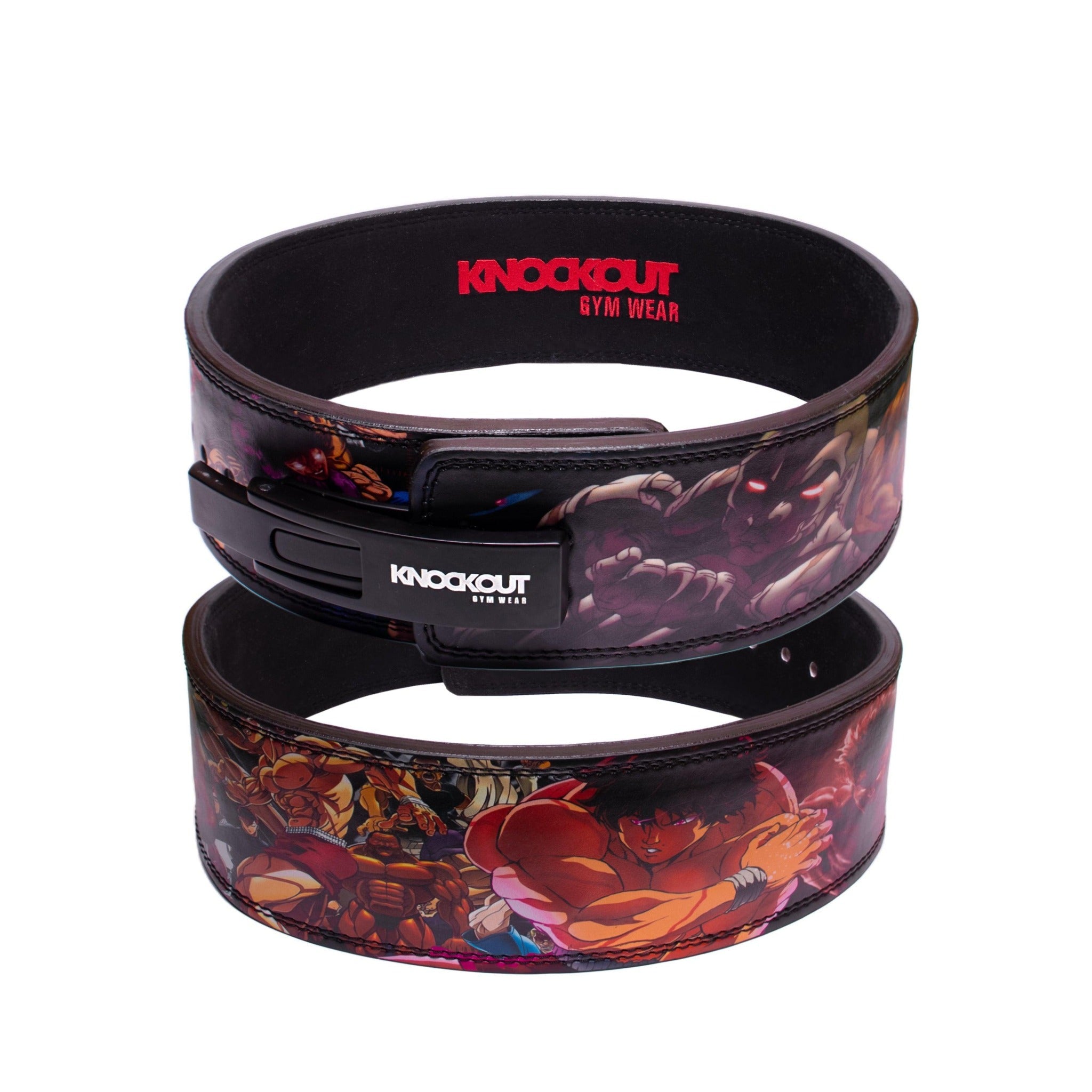 KG Printed Weightlifting Belt Baki Edition - Knockoutgymwear
