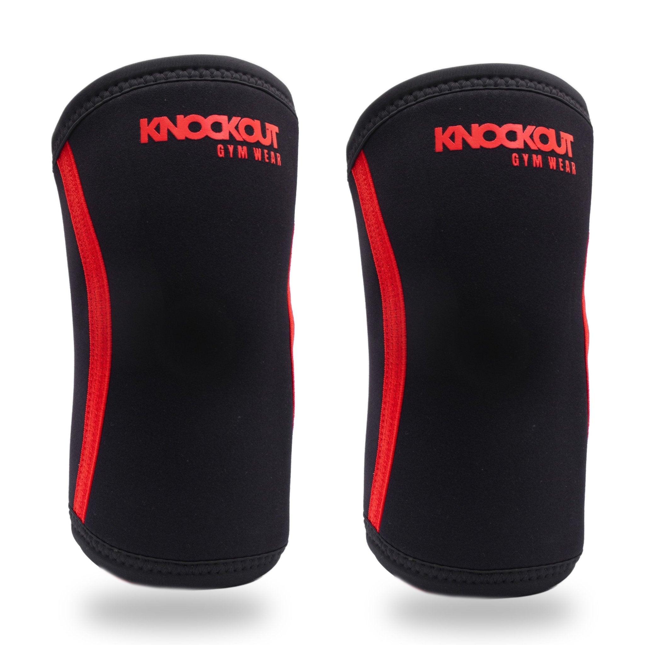 Knockout 5MM Knee Sleeves - Knockoutgymwear