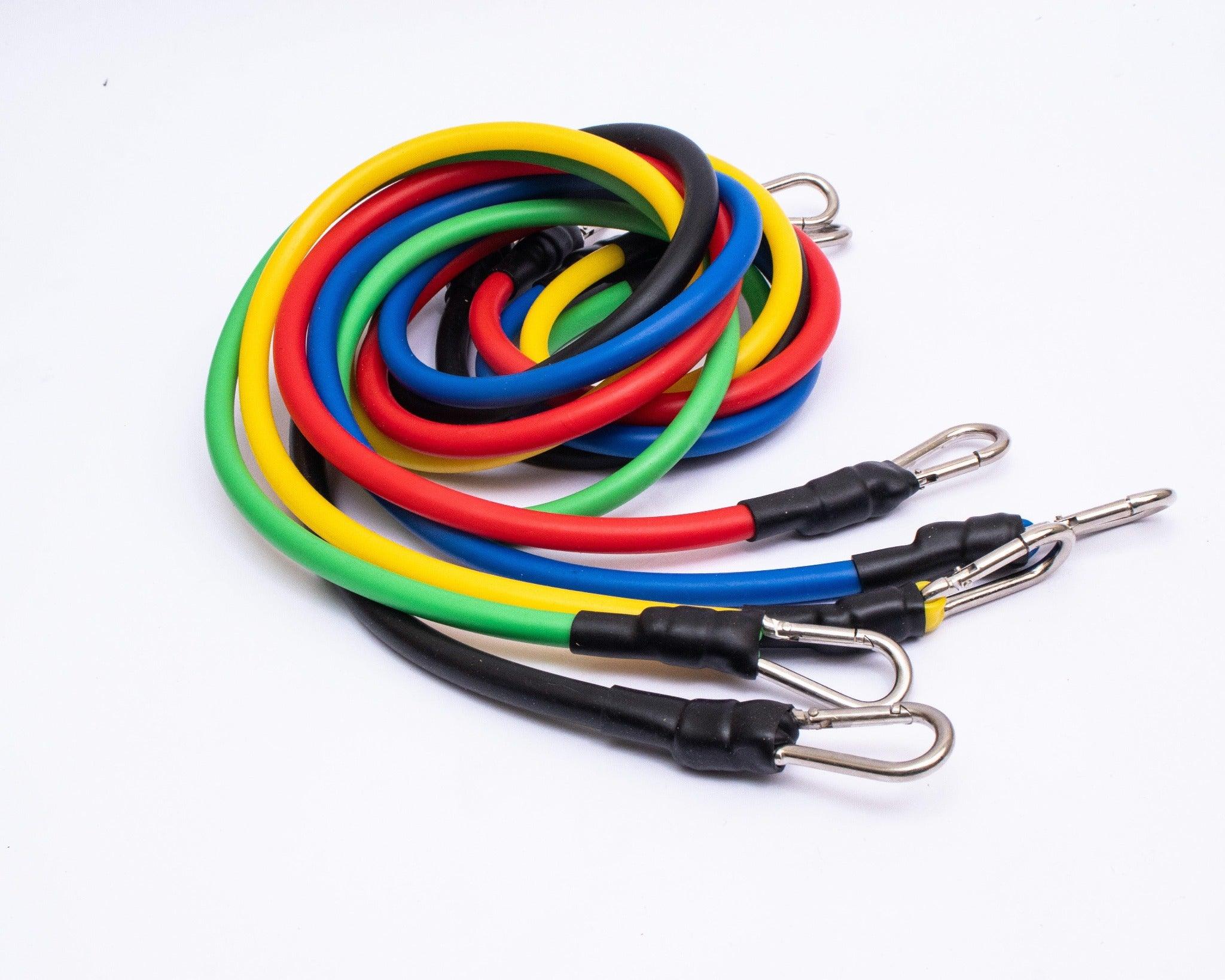 Explore our versatile Resistance Band Set, perfect for home or gym workouts. Enhance strength, flexibility, and endurance with our durable bands.